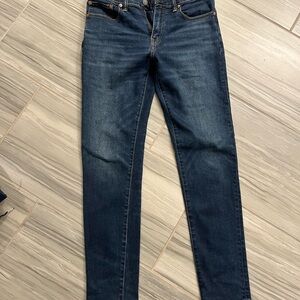 American Eagle Outfitters Dark Blue Skinny Jeans